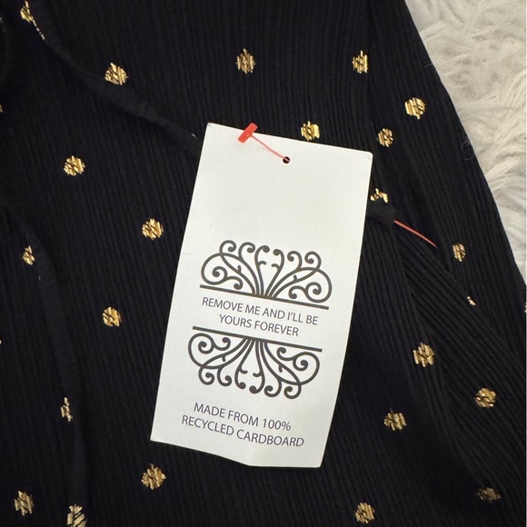 Never Fully Dressed Black and Gold Women's Dress - Picture 5 of 10